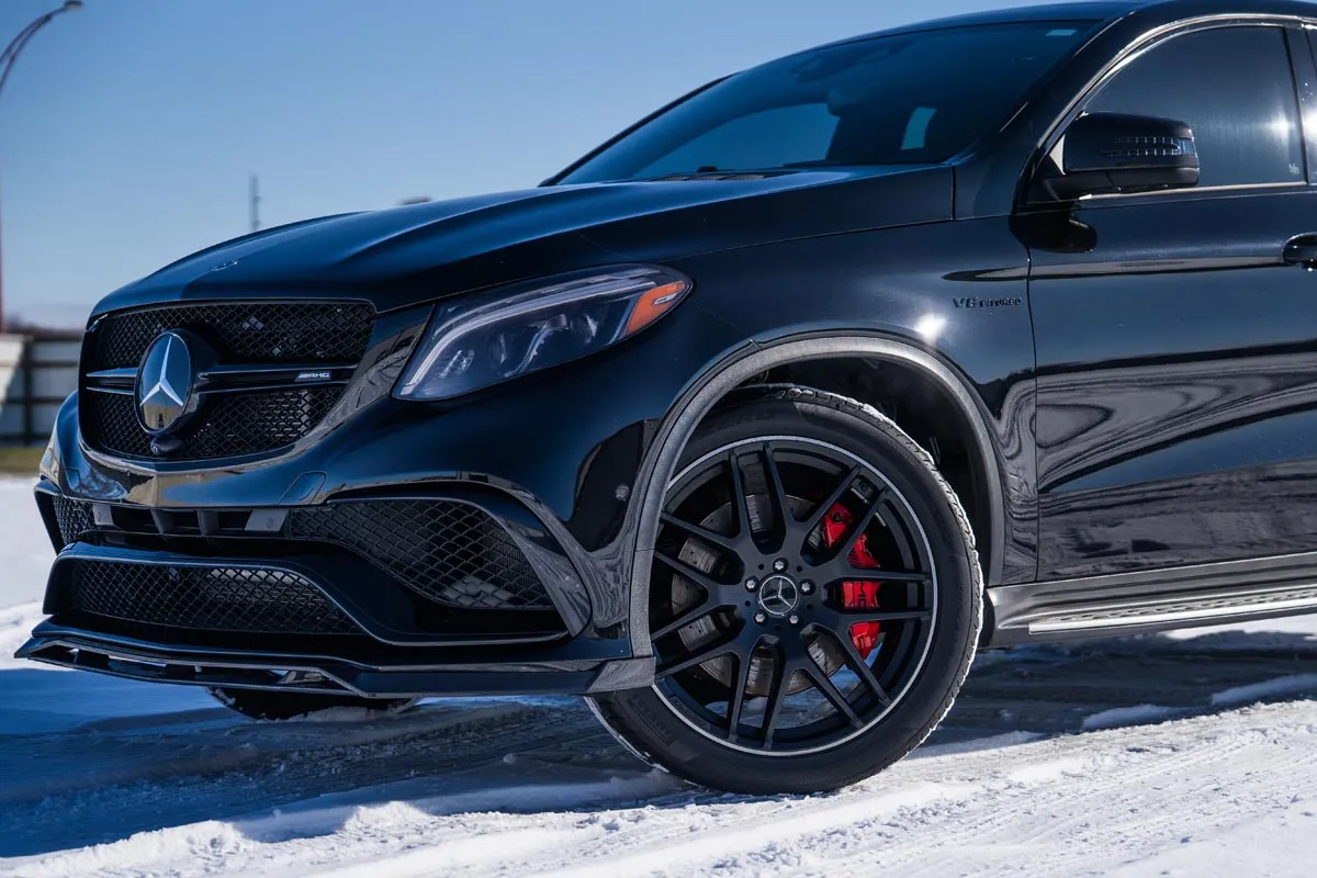 Mercedes-Benz SUV after paint correction